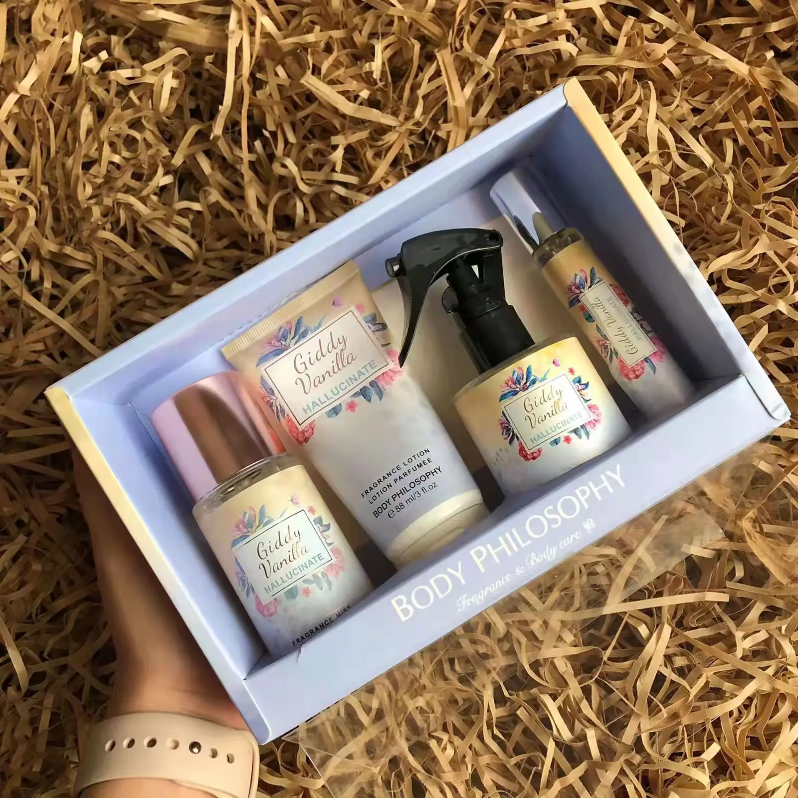 Body Philosophy Moisturizing Hair Mist Sets Body Mist With Body Lotions