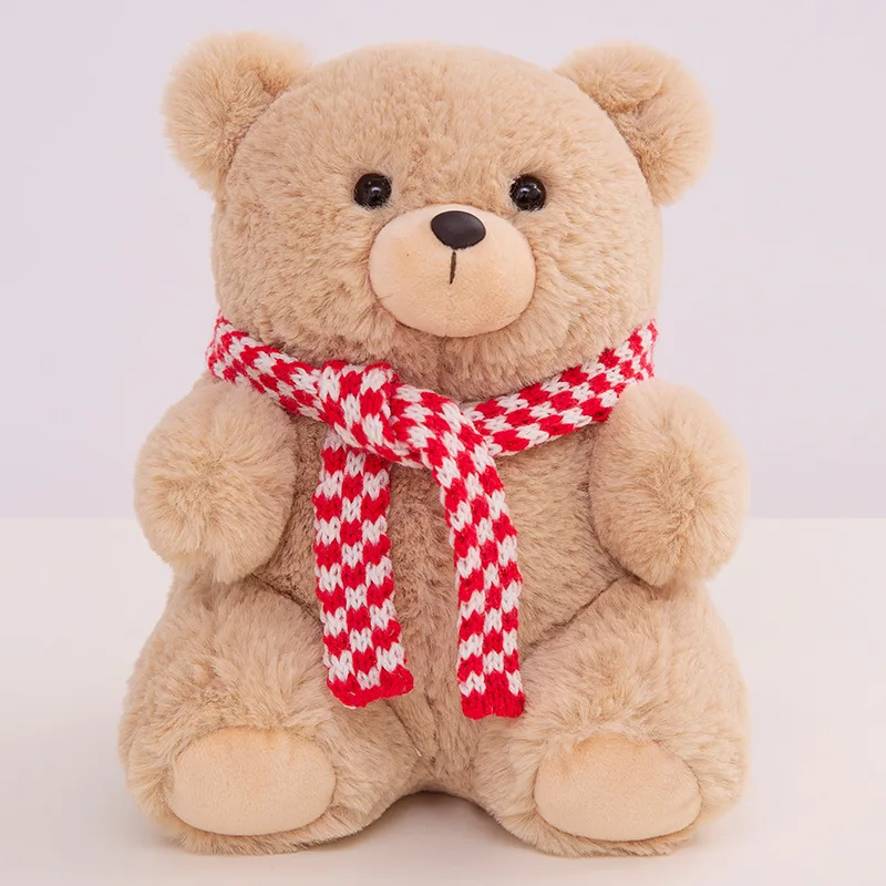 Customize lovely stuffed bear plush toy bear hugging plush toy animal doll for kids