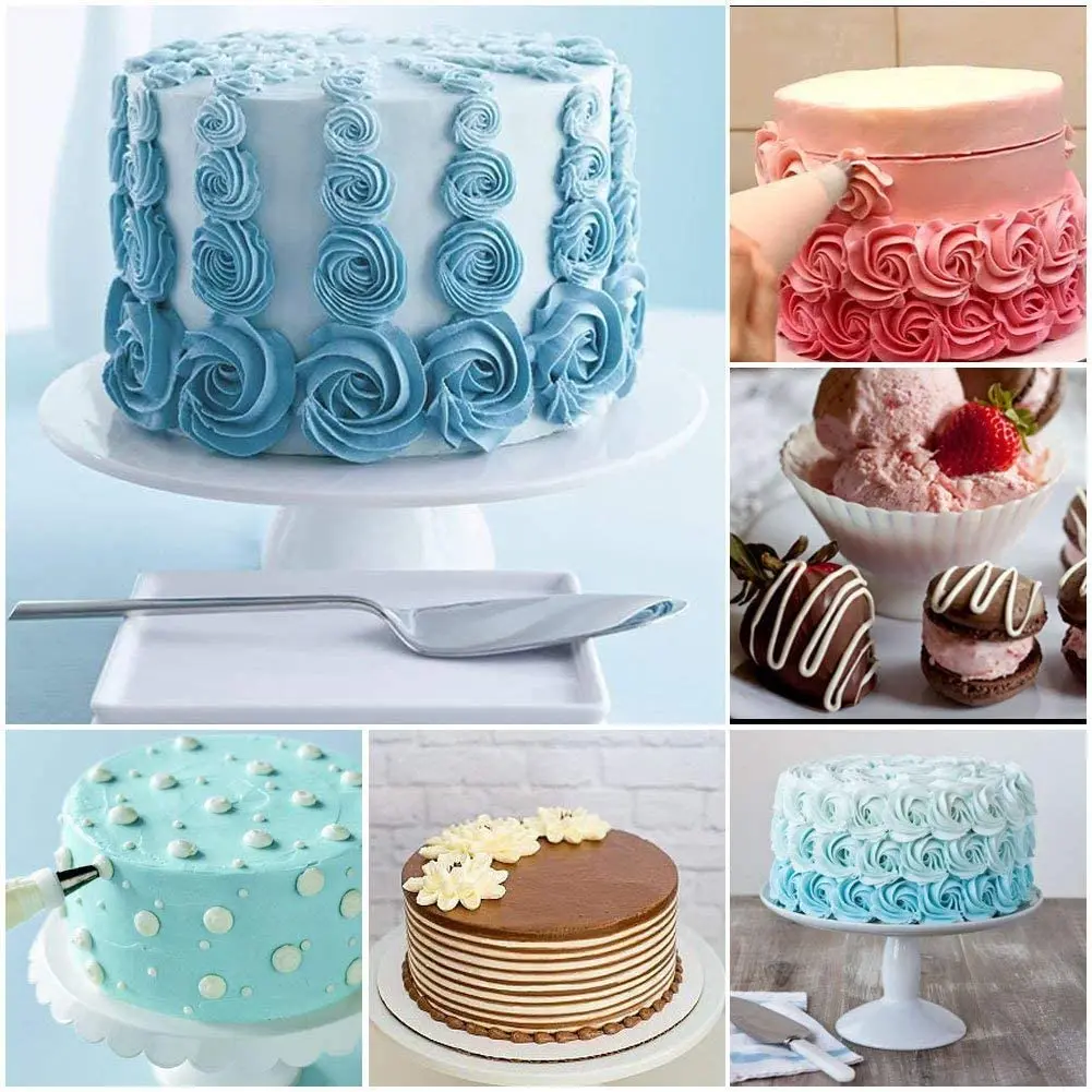 MultiFunction Kitchen Dessert Baking Supplies 106 Pcs Decorating Kit Turntable Set Pastry Tool Cake Decorating Kit