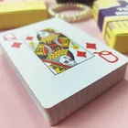 Texas Poker CONDOR Blue Red Plastic PVC Playing Cards TEXAS HOLD EM Poker Plastic Playing Cards
