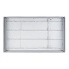 Fashion Wall Mount Slim Allumuim Textile Led Frameless Sign Light Box