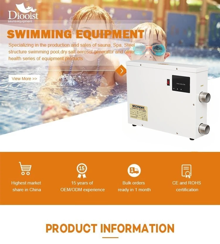 Electric Pool Heater, 11KW, 220V - detail 8