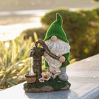 Outdoor Solar Garden Lamp Decorative Green Energy Led Warm White Light Bulb Amazon Waterproof Lighting Brightness Ornaments