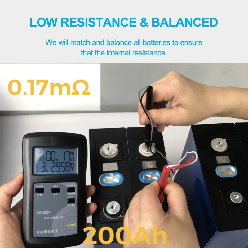 litio su ordinazione Ion Battery Packs di 3.2V 12V 200ah 6