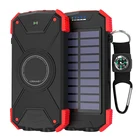 Solar Charger Battery Latest Solar Power Bank Qi Wireless Charger Power Bank 10 000mAh External Battery Power Bank
