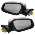 View Mirror Super Clear 360-degree Rotary Press Auto Fog Film Rear View Mirror Glass Lens