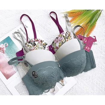 wholesale Mixed size Soft Lace Thin Cup Underwire Bra women sexy bra underwear plus size bra