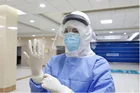 Gown High Quality Chinese Disposable Medical AAMI PB70 Level1 Blue Protective Isolation Gown Used In Hospital