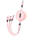 Charger Charger Cable Universal Retractable 3 In 1 Multi Multiple 3in1 USB Charger Charging Data USB Cable