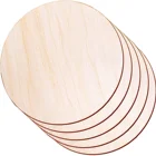 Wood Wood Crafts New Product DIY Crafts Different Size Log Discs Unfinished Natural Round Wood Slices Circles