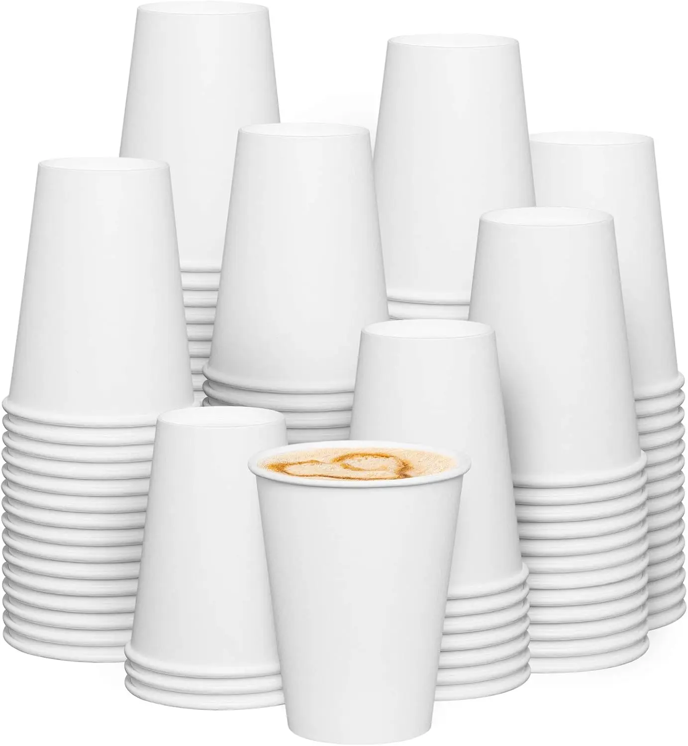 Wholesale Disposable Single Wall Disposable Coffee Paper Cup Single Wall Paper Cups factory