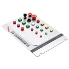 Switchch Lighted Push Button Professional Manufacture For 30years ONPOW CE ROHS 22mm 1NO1NC Power Symbol Light Through Plastic Push Button Switchch