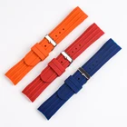 Silicone Rubber Band Rubber Wrist Rubber Band Wholesale Wrist Straps Silicone Custom 22mm Rubber Watch Band