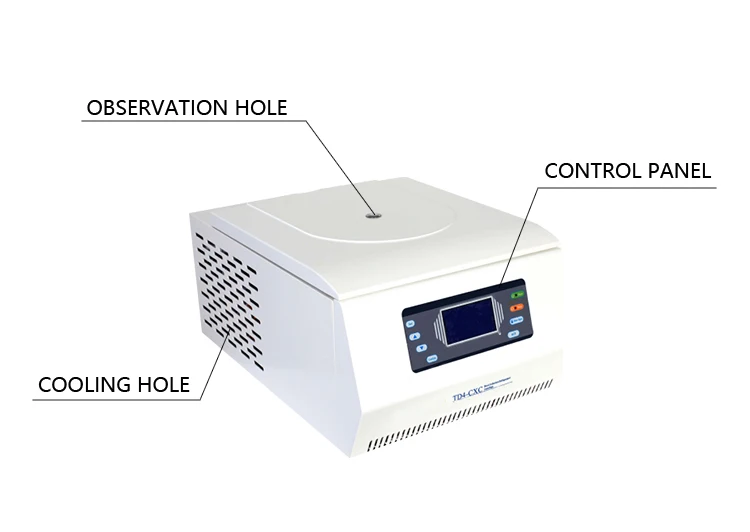 Low Speed Refrigerated Centrifuge Tdl 5 6m Mc Large Capacity