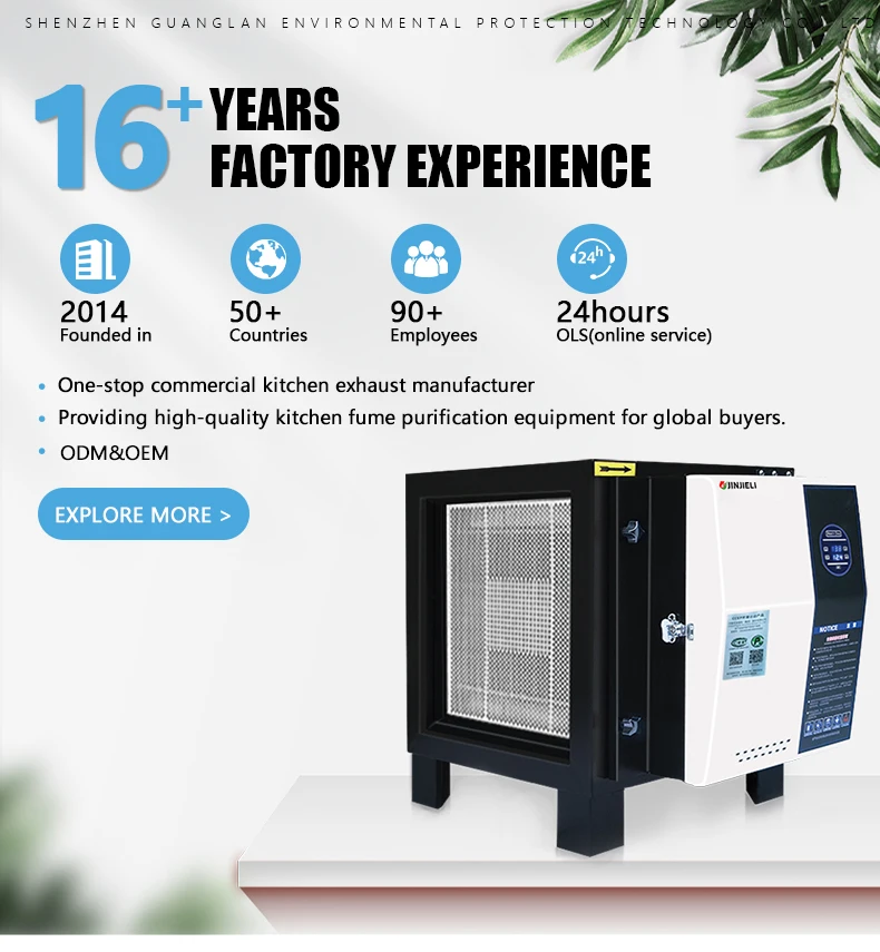 Air Purifier, 4000m³/h, ESP - detail 2