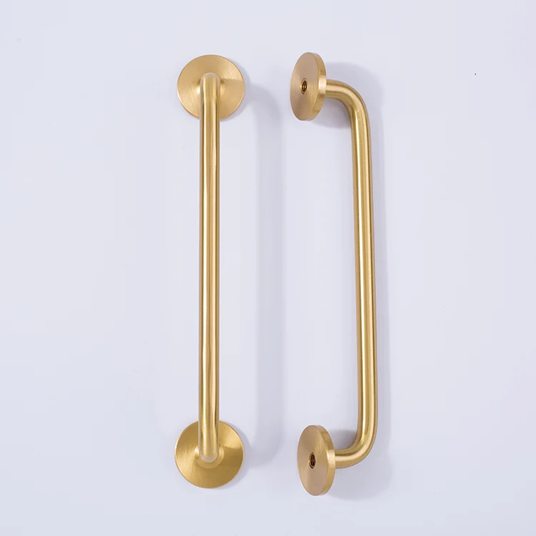 轻豪华家具黄铜配件衣柜旋钮橱柜门把手衣柜把手