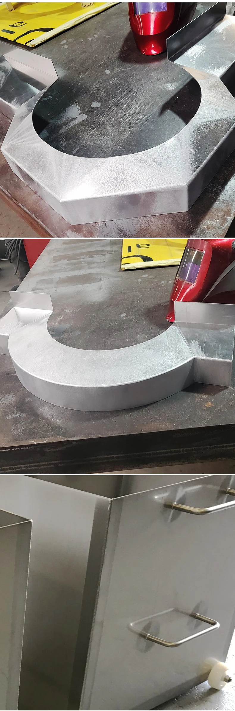 product oem odm custom high grade precision stainless steel aluminum plate bending laser cutting polishing shell processing molding-4