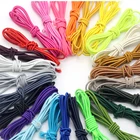 Custom 1mm 2mm 2.5mm 3mm High Strengt Colored Elastic Cord Round Rubber Latex Elastic Rope