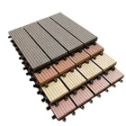 Flooring Easy Installation 300*300 Wpc Diy Decking Tile Board Outdoor Flooring