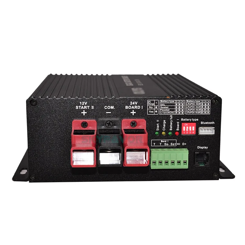 Multi function battery to battery charger 12V to 48V 16A automatic Flooded Gel AGM and Lithium ion lifepo4 DC DC battery charger