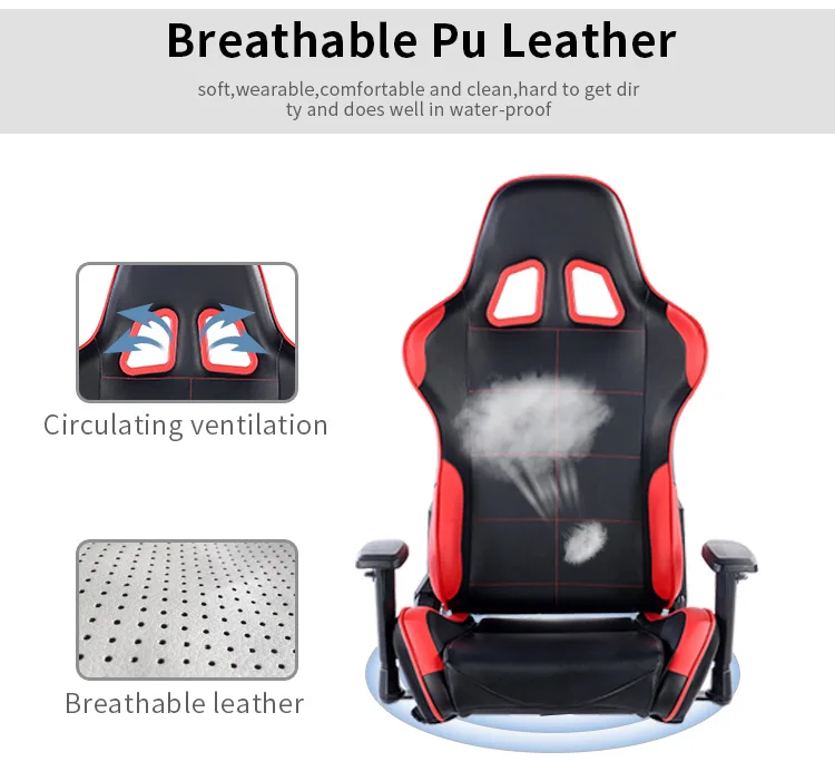 Manufacturer Newest Cheap Sales Racing Car Gaming Chair