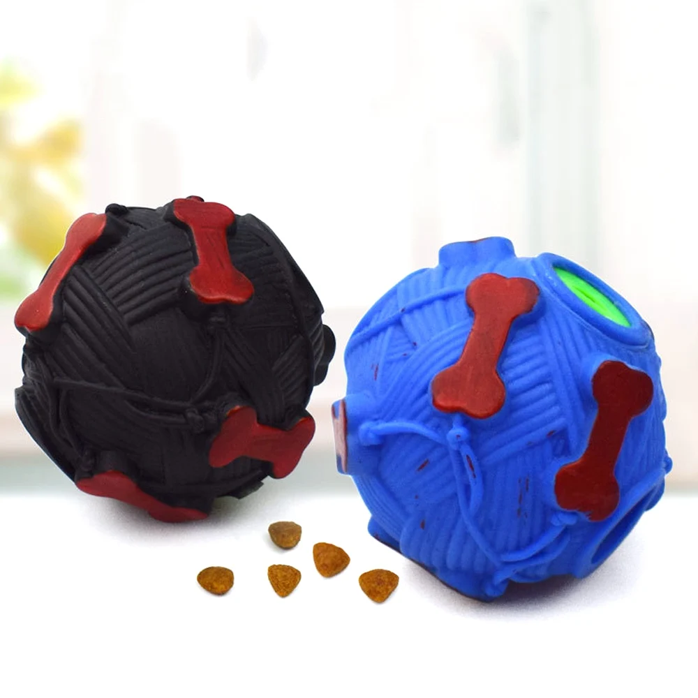 Vinyl Leaky food ball in 4 colours
