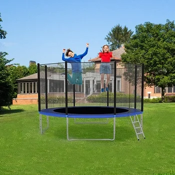 Economic Unisex Indoor Gymnastic Trampoline for Fitness Exerciser Kids' Jumping on Sale