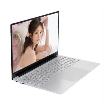 High Quality  15.6-inch Large Screen Laptop Intel N95 Thin and Light Portable Business Laptop Fingerprint Unlocked laptop