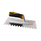 Professional Construction Trowel Plastic Trowel Professional Construction Stainless Steel Plaster Notched Trowel