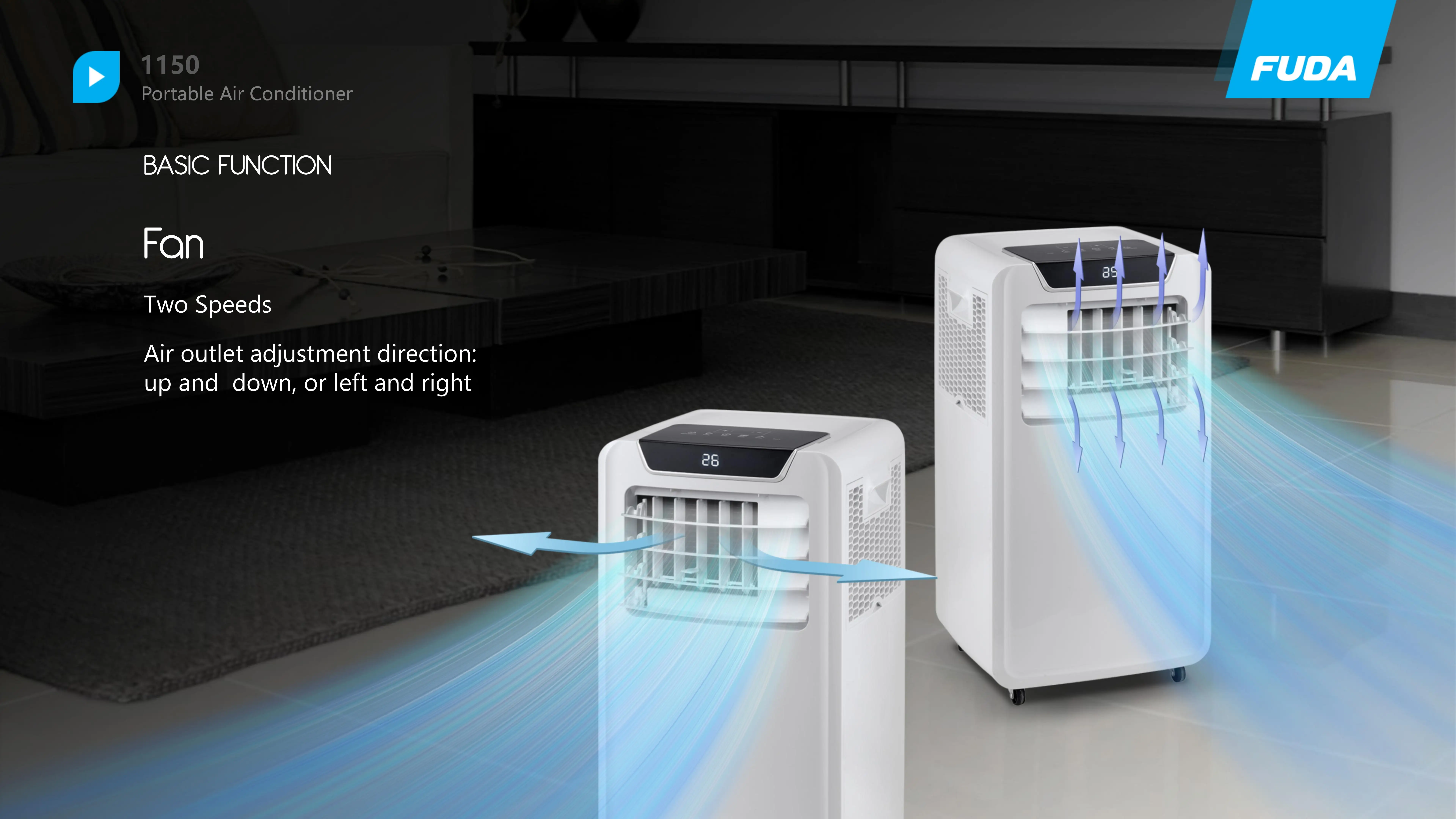 Portable Air Conditioner, 9000btu, 220 - detail 8