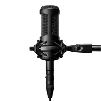 AT2035 Cardioid Capacitive Microphone with Wide Dynamic Range, for Professional Studio Recording,With shock-absorbing bracket