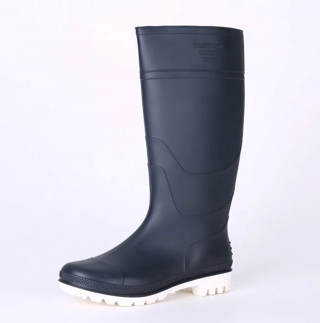Ácido De Aceite De Álcali Resistente Antideslizante A Prueba De Agua Luz  Peso No Seguridad Botas De Lluvia De Jardín De Pvc Para El Trabajo - Buy Botas  De Lluvia De Pvc