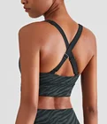 Camo Top Gym Bra New Design Nylon Spandex Camo Sexy Women Sports Bra Gym Activewear Patterned Yoga Bra Top