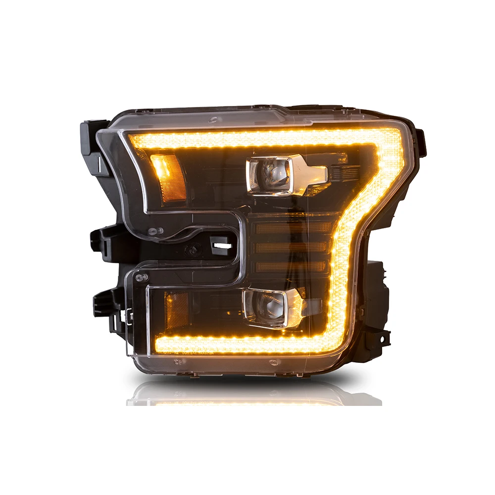 product headlight head light led lens headlights head lamp for ford f150 f 150 f 150 headlamp headlight 2015 2017-6