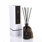 Fragrance 2021 Popular Luxury Aroma Home Fragrance Lavender Reed Diffuser With Fiber Sticks