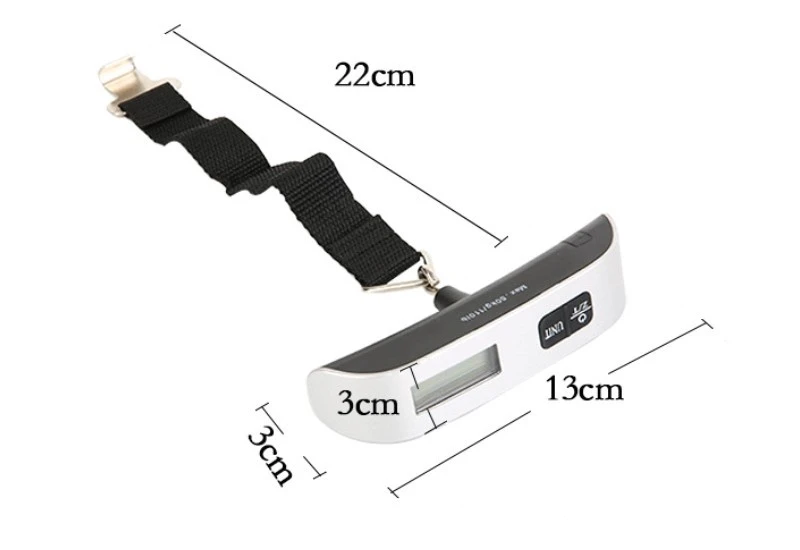 Balance Numérique Portable avec Affichage LCD Électronique-2