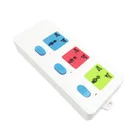 Wholesale Material OEM Brand Cable Socket Electric Plug 3 Way Electrical Extension Socket