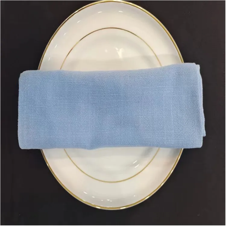 cotton linen tea towel 45x45cm or custom linen kitchen towel  linen tea towels bulk