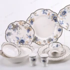 Set Dinner Sets 51pcs New Bone China Dinnerware Set Ceramic Dinner Sets Tableware
