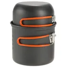 Stove Amazon Hot Sale Outdoor Cookware Set 1-2 People Camping Stove Set Pot Combination Portable Picnic Stove Cookware Set