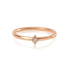 Silver Band Silver Silver Band Women Engagement Single Diamond Gold Plated Silver Eternal Band Rings