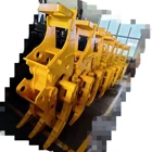Customized Mechanical Log Grapple Wood Grapple Timber Grapple For Excavator Wheel Loader