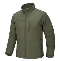 Customize Stretch Softshell Jacket Coat ,90 Polyester 10 Spandex Mens Safari Hiking Fishing Jacket,Waterproof Hunting Jacket