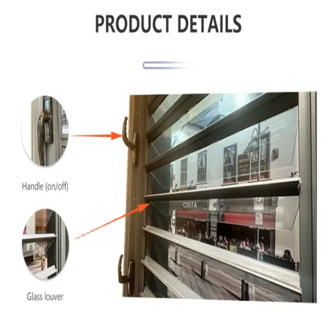 UPVC Blinds Design Energy-saving Ventilation Blinds Discover the Future of Home