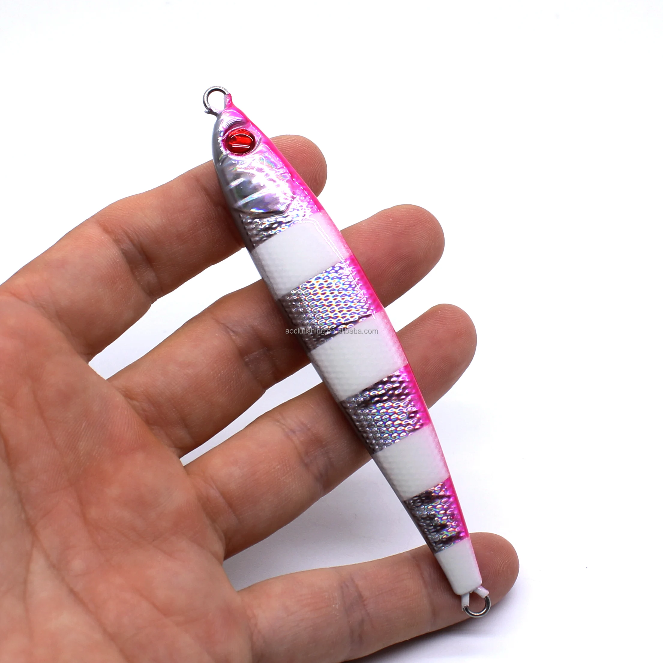 Uv Glow Bait Sinking Stick Lure Sardine Fish For Tuna Sailfish Speed