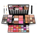 Professional 74 Full Color Makeup Set Custom Eyeshadow Blush Concealer Contour Lipgloss Make Up Palette