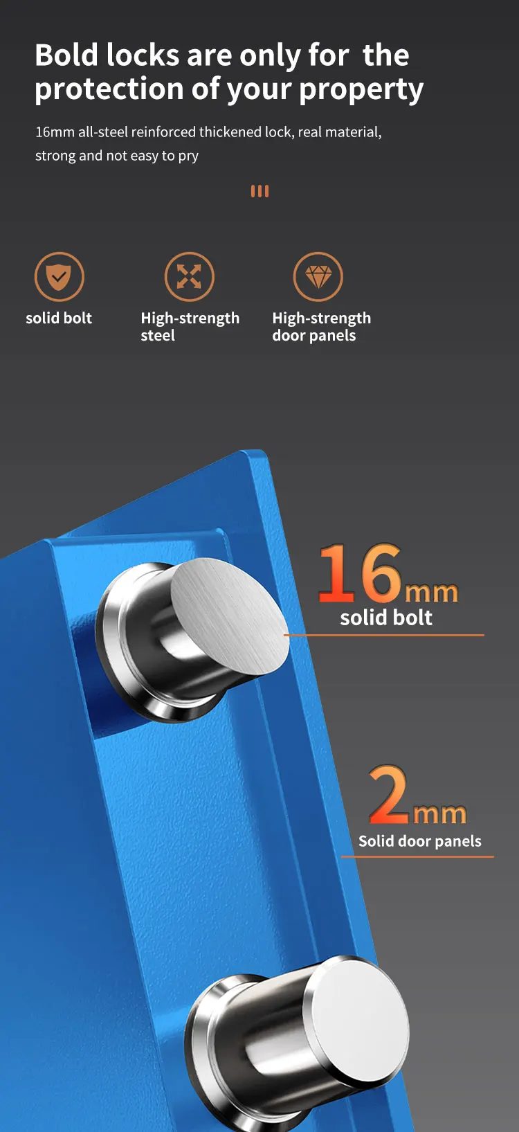 CEQSAFE Mini Digital Safe for Home Use Luxury Electronic Security Money Box factory