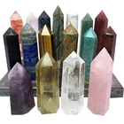 Natural Wholesale Natural Polished Gemstone Tower Crystals Healing Stones Rose Quartz Crystal Wand Point