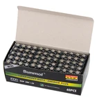 Aaa Battery Aaa CE Sunmol Brand 1.5V Batteries UM4 Zinc Carbon AAA Batteries Non Rechargeable Battery With OEM Service