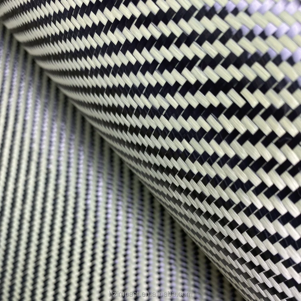 200GSM Yellow for Kevlar Fabric Flame Retardant Carbon Fiber Mixed Plain/Twill Weave 200GSM Yellow for Kevlar Fabric Flame Retardant Carbon Fiber Mixed Plain/Twill Weave